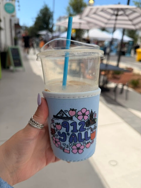"912 Y'all" Cup Sleeve